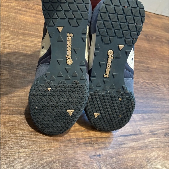 Saucony Retro Blue and Cream Sneakers casual women’s size 9 - Picture 10 of 12